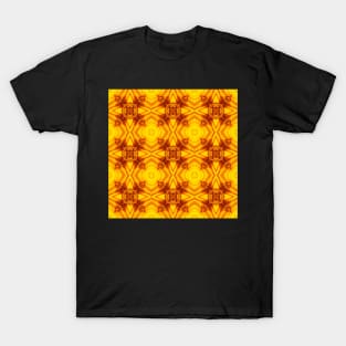 Golden Yellow Sunflower Pattern 2 T-Shirt